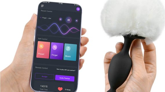 Review trứng rung hậu môn điều khiển từ xa qua app Magic Bunny