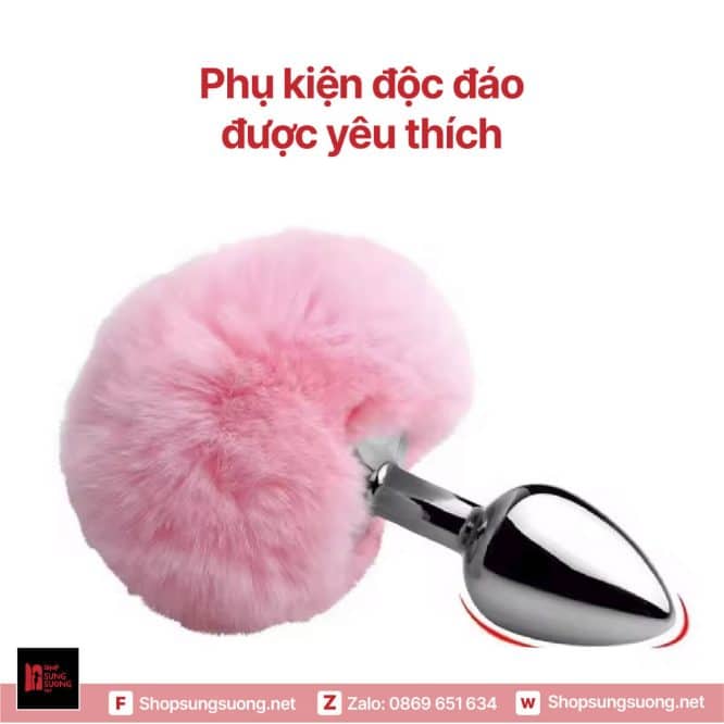 Nút hậu môn cục bông